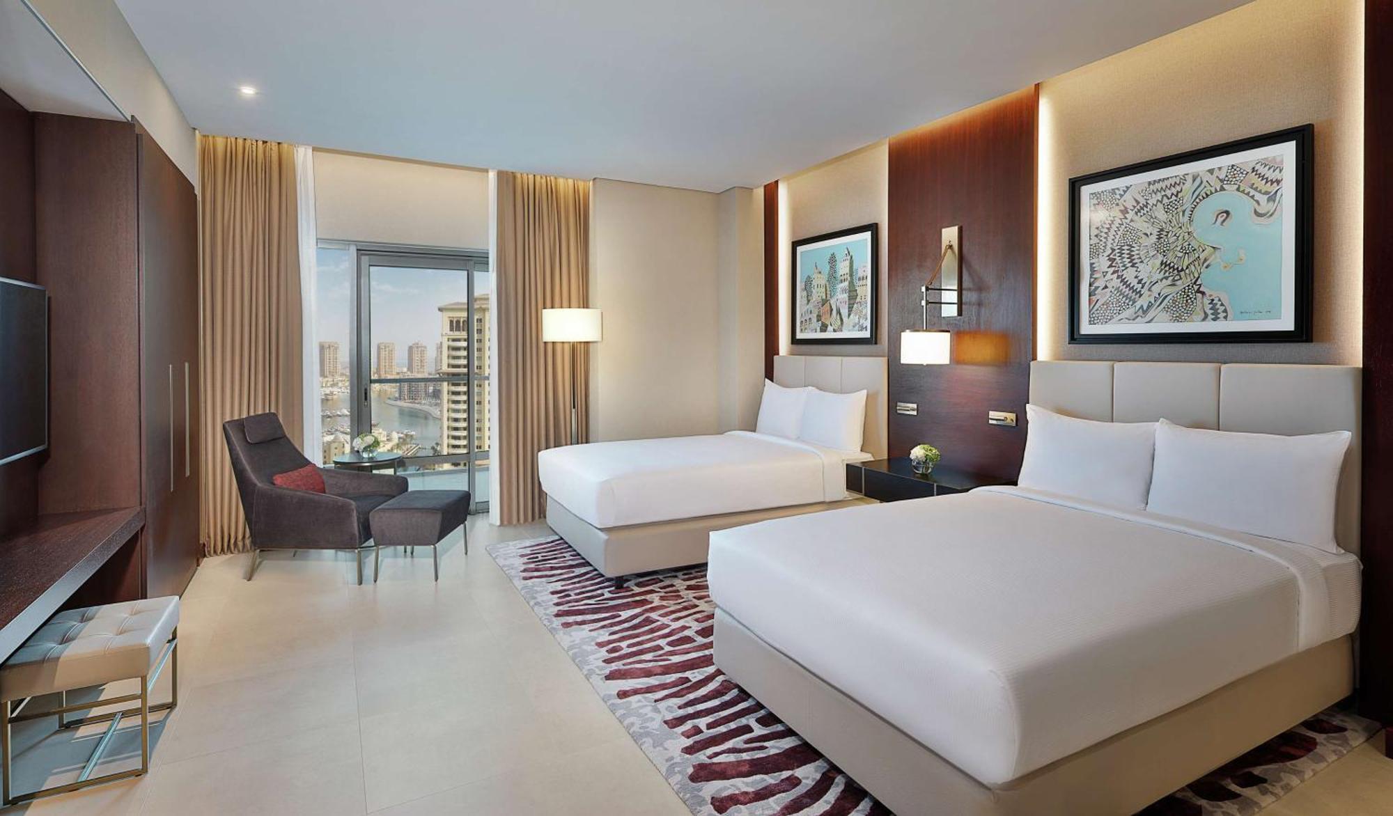 Hilton Doha The Pearl Hotel Exterior foto